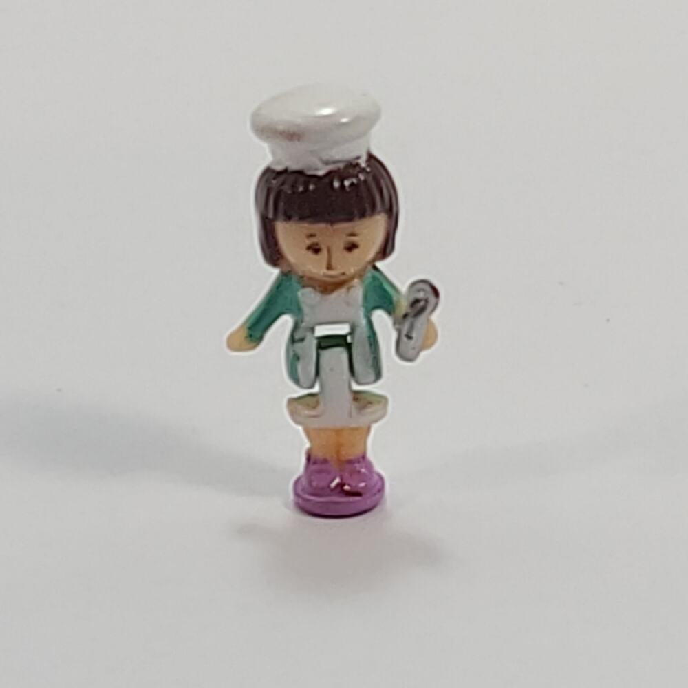 Polly Pocket Vintage Dolls 1993 Pizzeria Chef Belinda Bluebird Toys